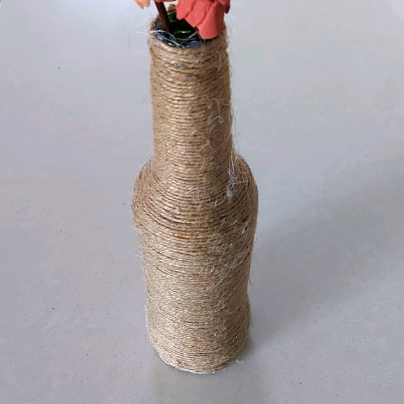 Yarn Wrapped Vase - Picture 3 of 5